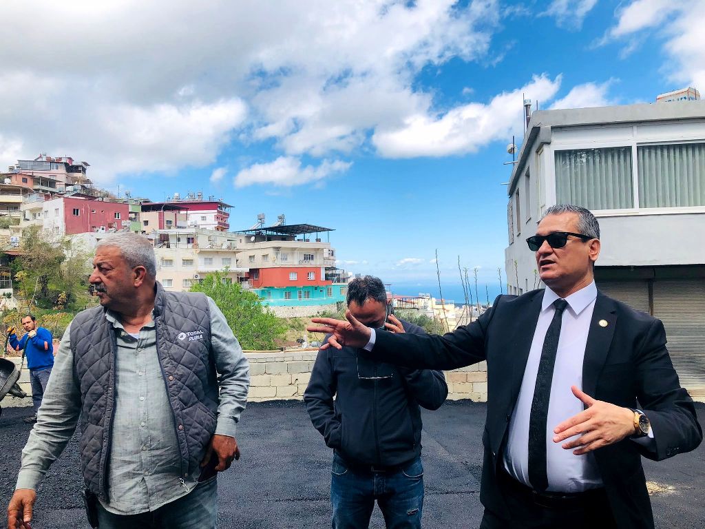 Belen’de asfalt seferberliği başladı