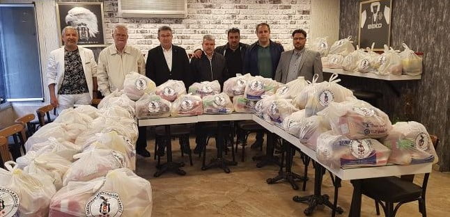 İSKENDERUN BEŞİKTAŞLILAR DERNEĞİ’NDEN, İHTİYAÇ SAHİPLERİNE GIDA YARDIMI