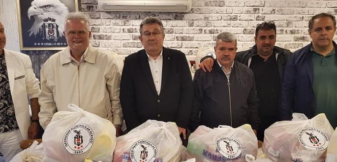 İSKENDERUN BEŞİKTAŞLILAR DERNEĞİ’NDEN, İHTİYAÇ SAHİPLERİNE GIDA YARDIMI