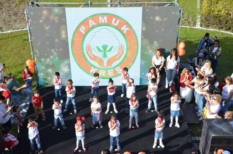 Pamuk Kreş’in EXPO Alanındaki 23 Nisan Şenlikleri Coşkuyla Kutlandı