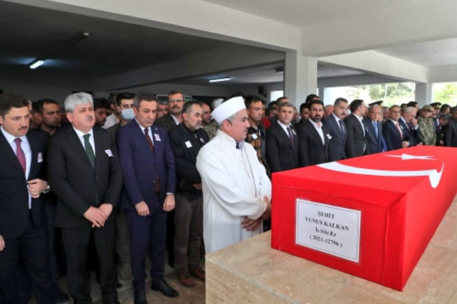 Şehidimiz Son Yolculuğuna Uğurlandı