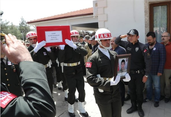 Şehidimiz Son Yolculuğuna Uğurlandı