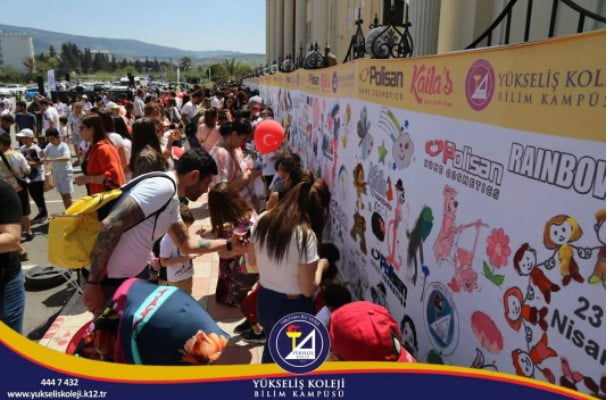 23 NİSAN&#8217; YÜKSELİŞ KOLEJİNDE COŞKUYLA KUTLANDI!