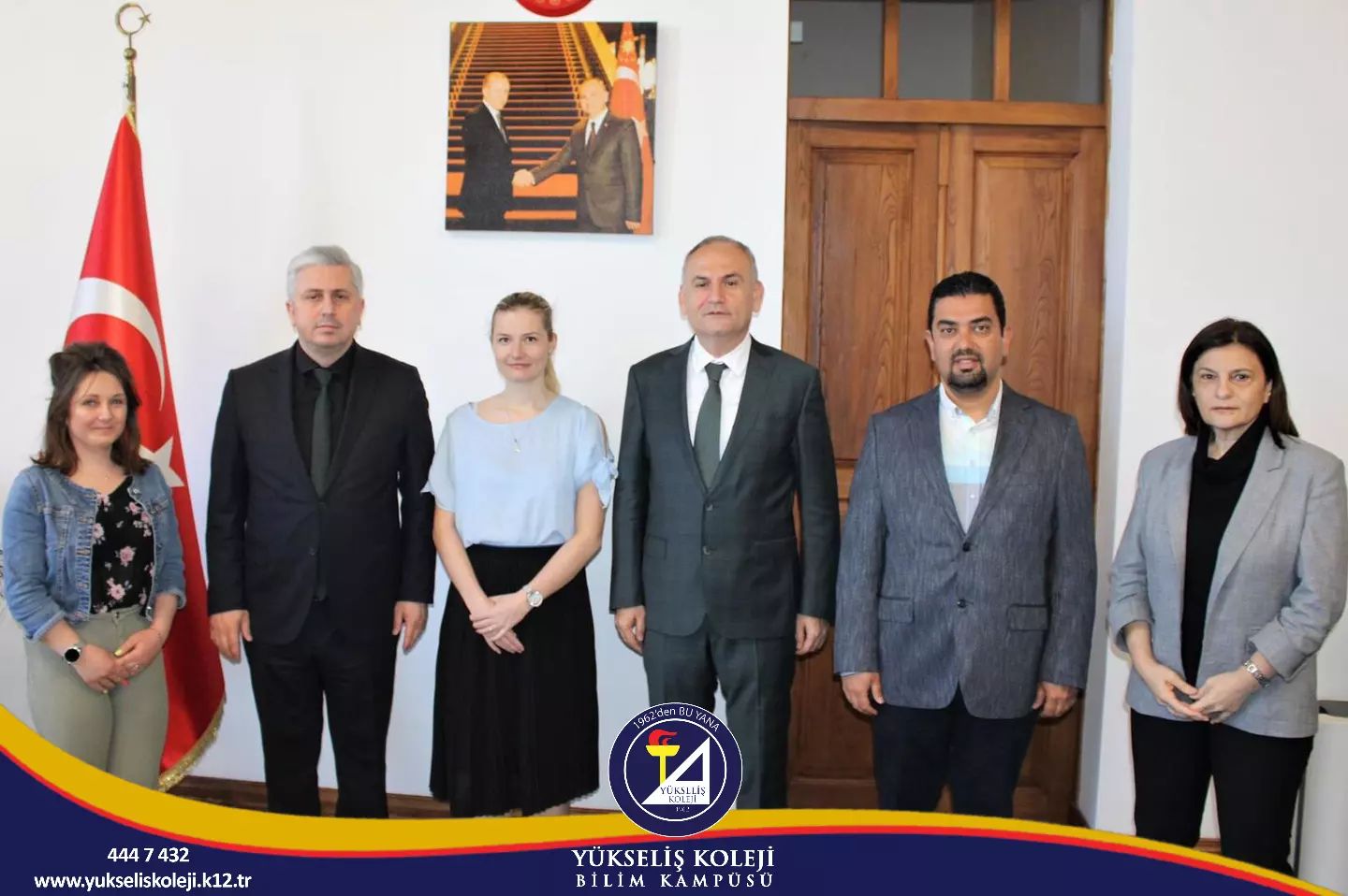 YÜKSELİŞ KOLEJİ’NDEN İSKENDERUN KAYMAKAMINA ZİYARET