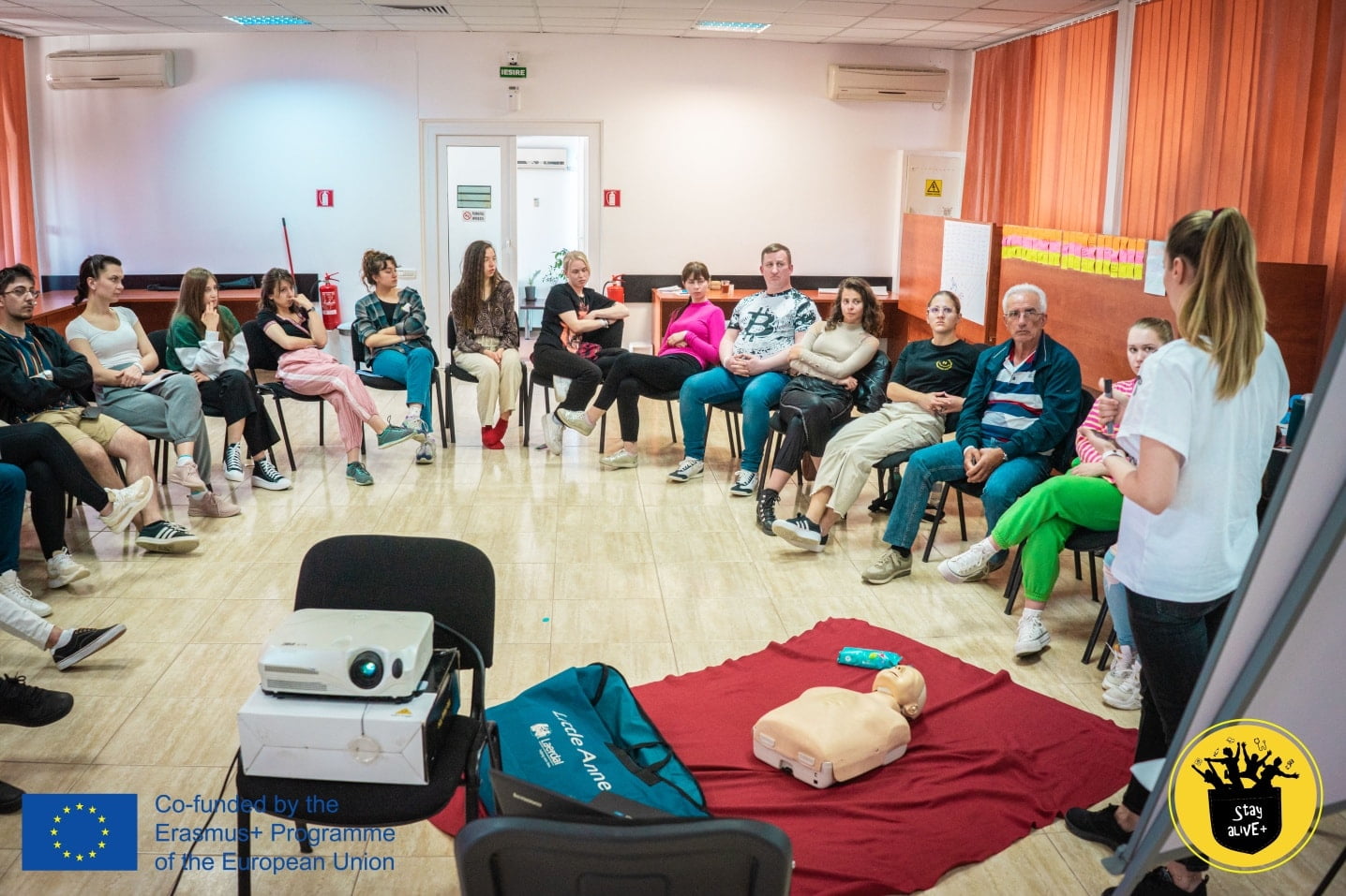 Gençler ve Gençlik Çalışanları  Erasmus+ Projesi Kapsamında Romanya’da Sağlık Eğitimi Aldılar