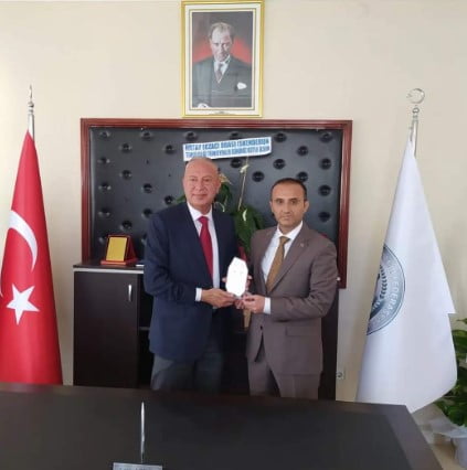Akdeniz Eczane Teknisyenleri Federasyonuna İskenderun Emniyet Müdürü NEVZAT GÜNEŞ Ziyaret Etti