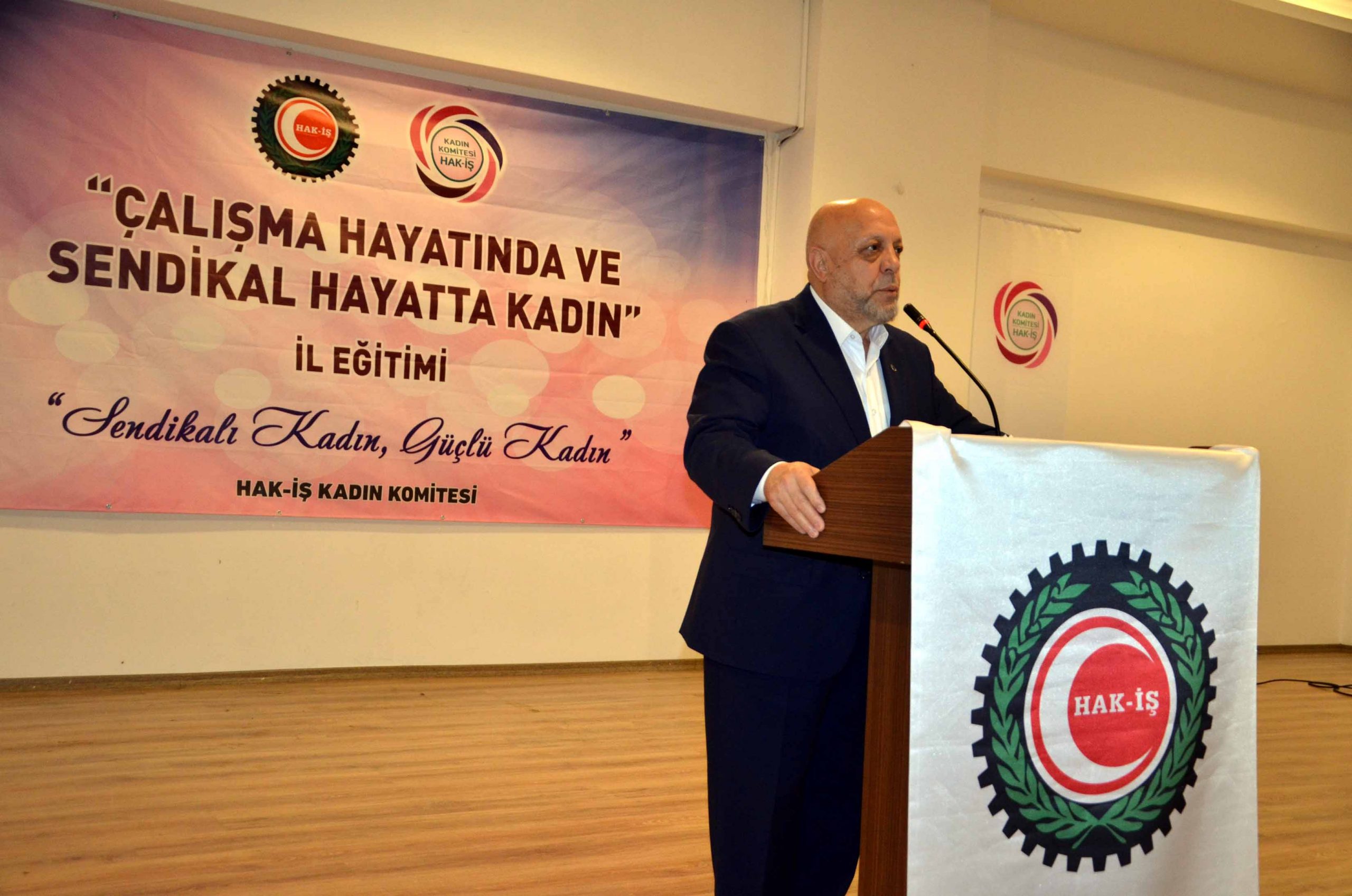 ‘Çalışma Hayatında ve Sendikal Hayatta Kadın’ Konulu Eğitim Yoğun Katılımla Gerçekleşti”