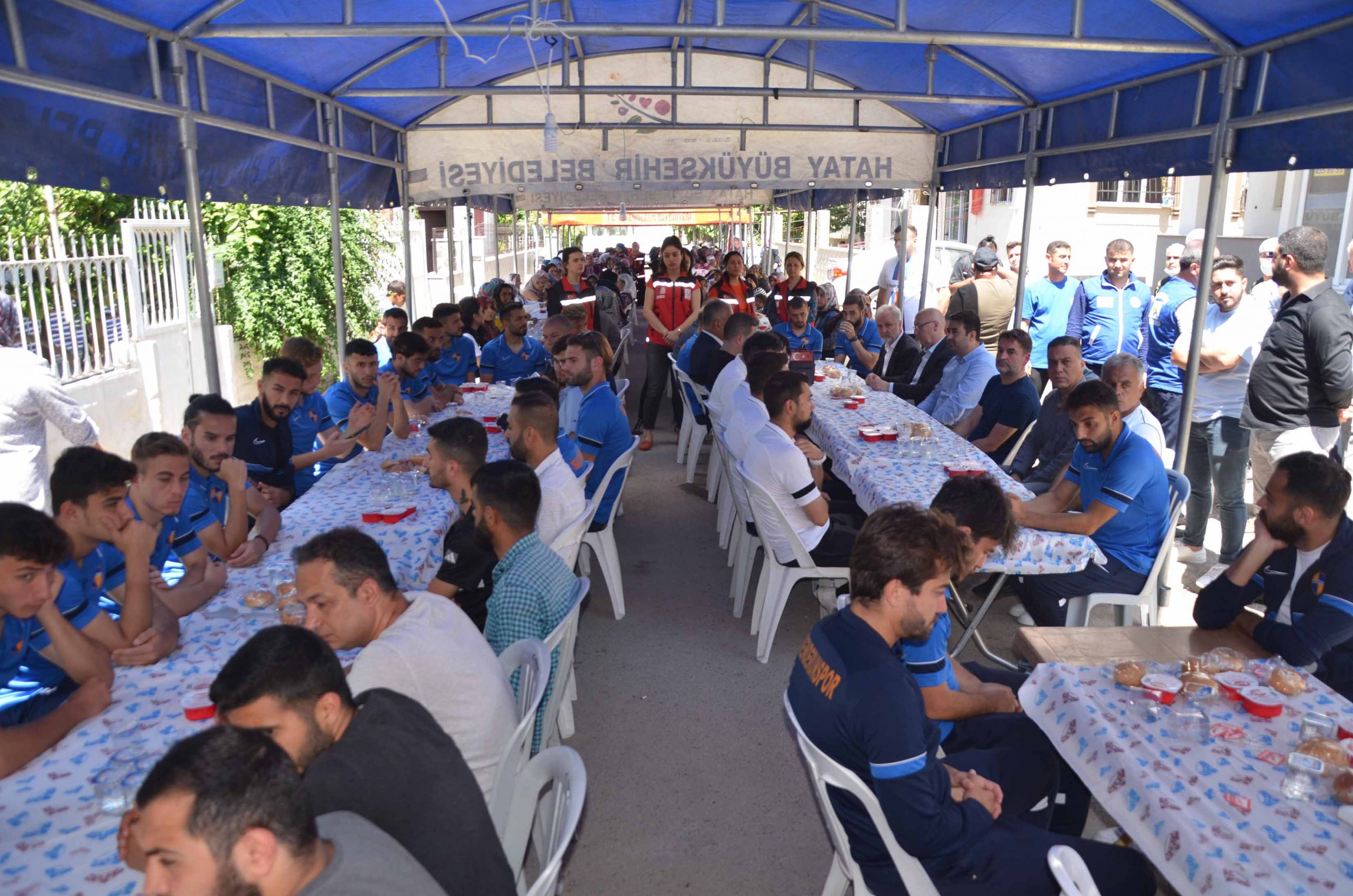 İSKENDERUNSPORLU ŞAMPİYONLAR, ‘BİCAN’ İÇİN DUA ETTİLER