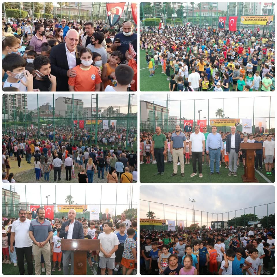 İSKENDERUN BELEDİYESİ YAZ SPOR OKULLARINA YOĞUN İLGİ