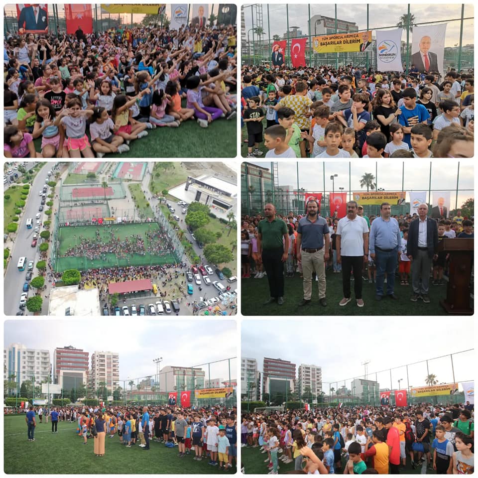 İSKENDERUN BELEDİYESİ YAZ SPOR OKULLARINA YOĞUN İLGİ