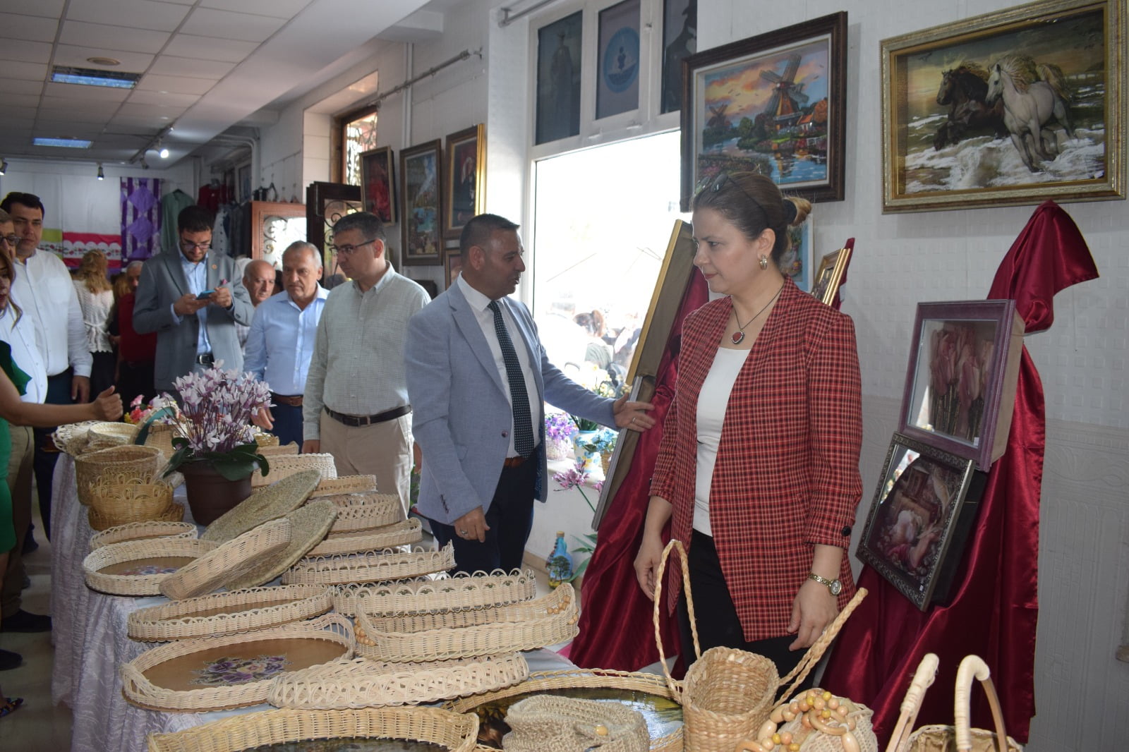 İSKENDERUN HATMEK’TE YIL SONU SERGİSİ