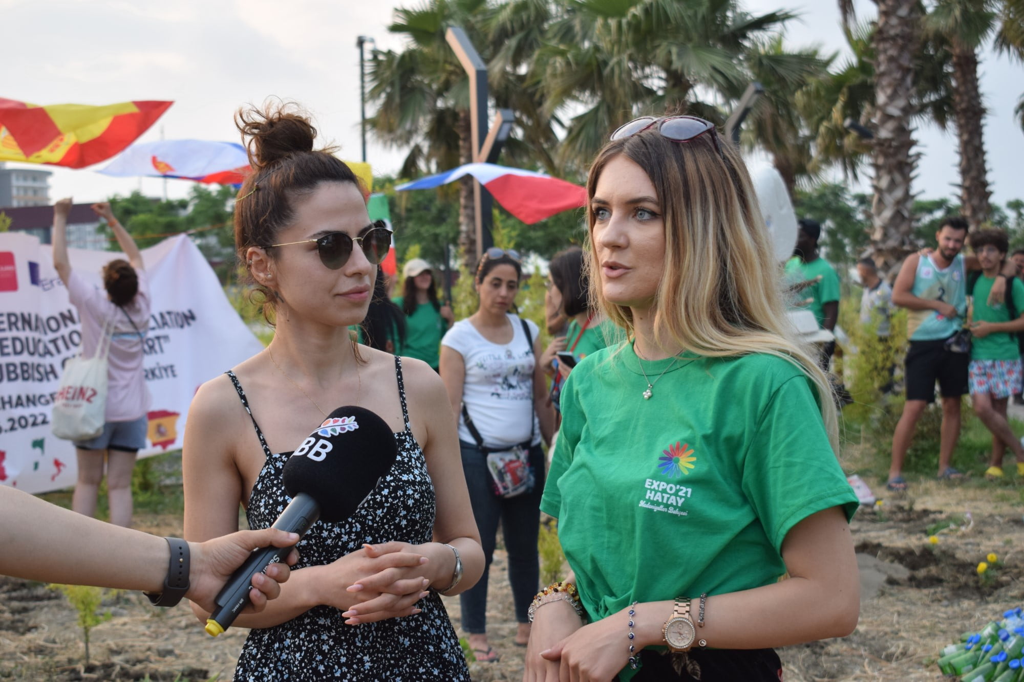 KÜLTÜR VE TURİZM ELÇİLERİ ARSUZ EXPO ALANINDA BULUŞTU