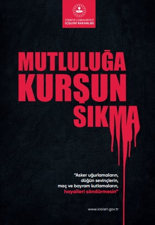 Düğün, Nişan ve Asker Uğurlaması Etkinliklere İlişkin Güvenlik Tedbirleri Konulu Duyuru