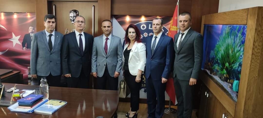 Muhasebeciler Odası Yönetimi Emniyet Müdürü Güneş’i Ziyaret Etti