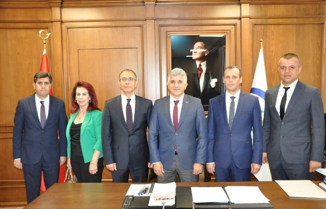 Muhasebeciler Odası Yeni Yönetimi SGK Hatay İl Müdürü Bal’ı Ziyaret Etti