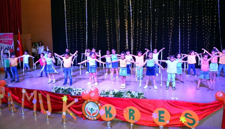 Pamuk Okul Öncesi Eğitim Kurumlarında 15. Mezuniyet Coşkusu Yaşandı
