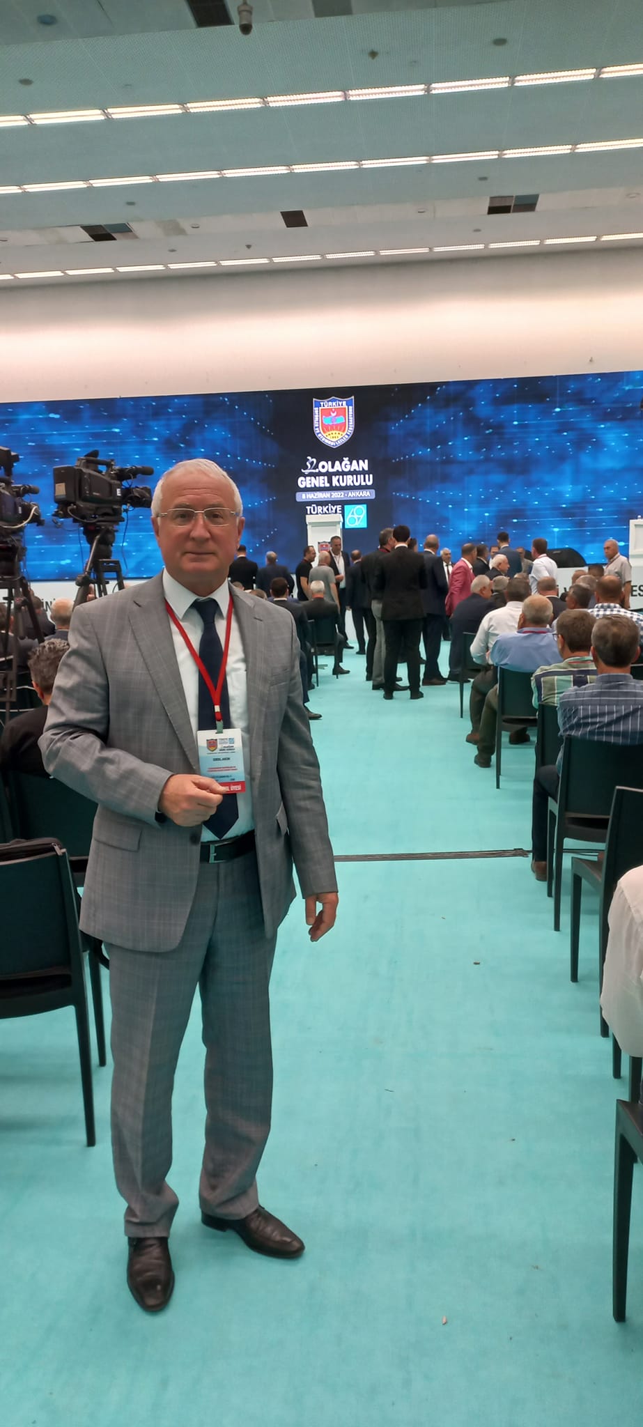 İskenderun Şoförler ve Otomobilciler Odası Yönetimi Türkiye Şoförler federasyonu 32.Olağan Genel Kuruluna Katıldı