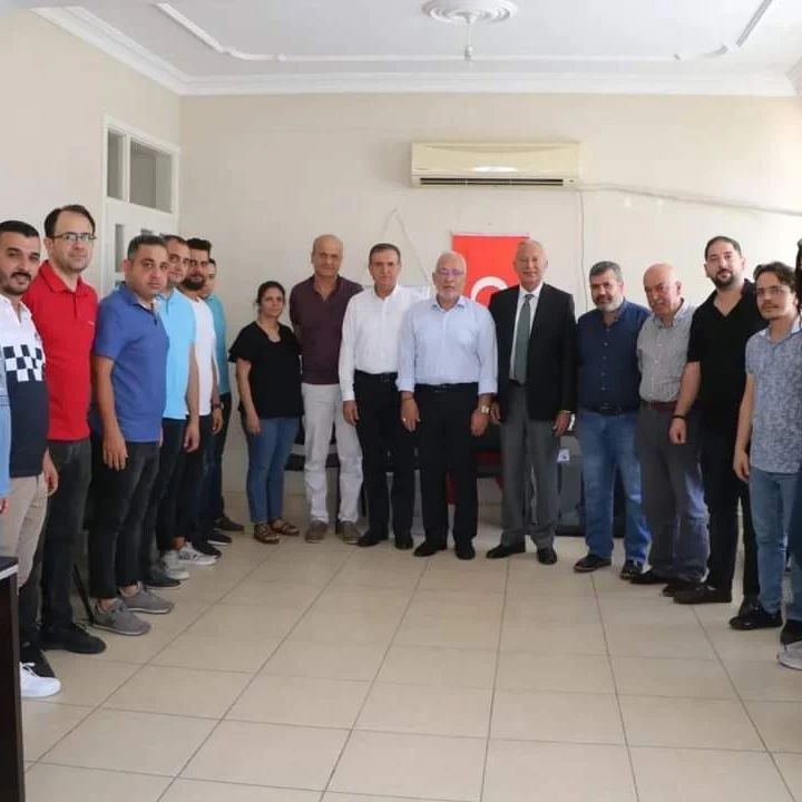 BELEDİYE BAŞKANI TOSYALI’DAN, FEDERASYON BAŞKANI SEÇİLEN CEMAL ÇELİK’E HAYIRLI OLSUN ZİYARETİ