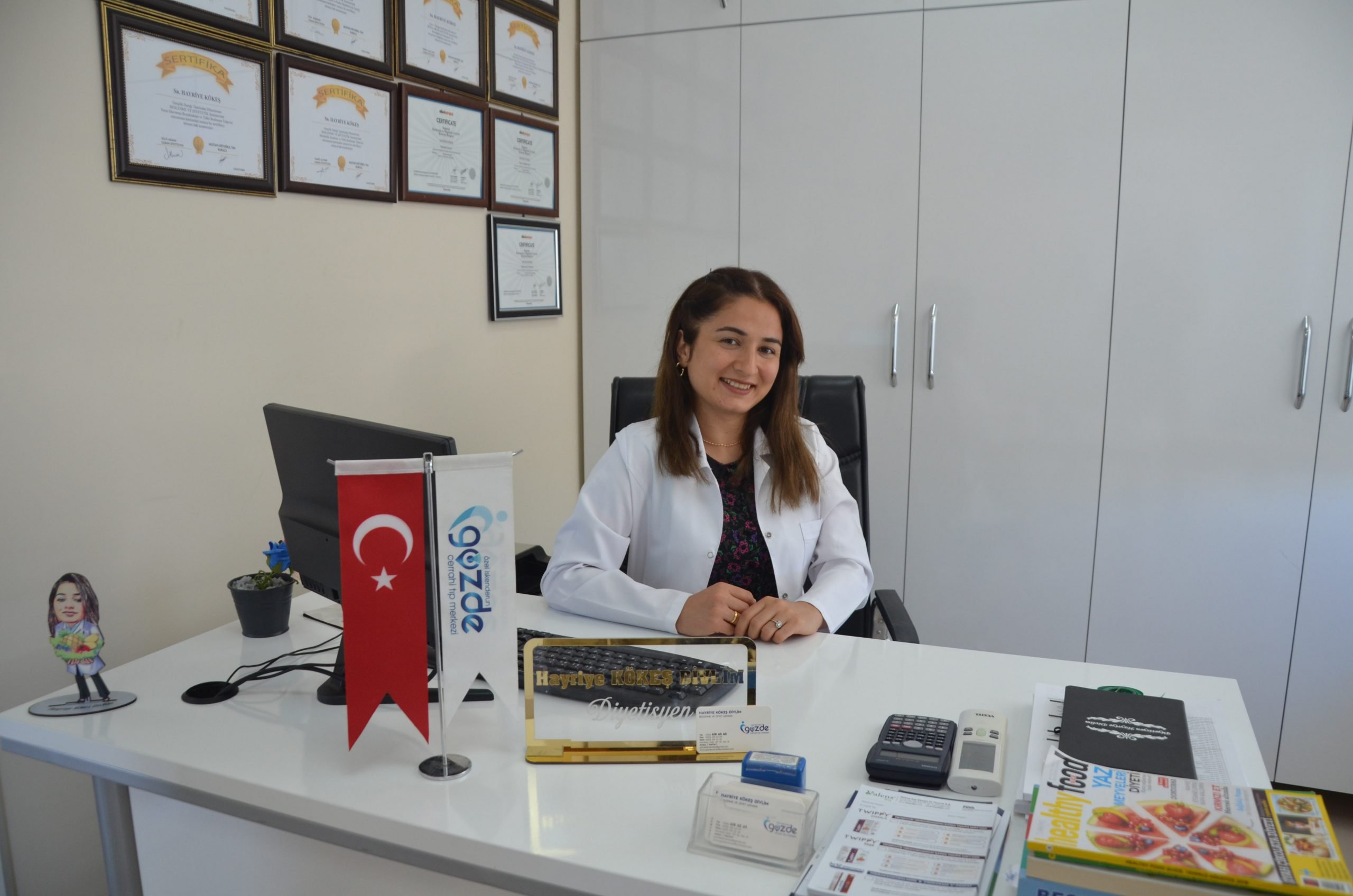 Gözde Cerrahi Tıp Merkezinde Beslenme ve Diyet Uzmanı Hayriye Kökeş Divlim Hasta Kabulüne Başladı