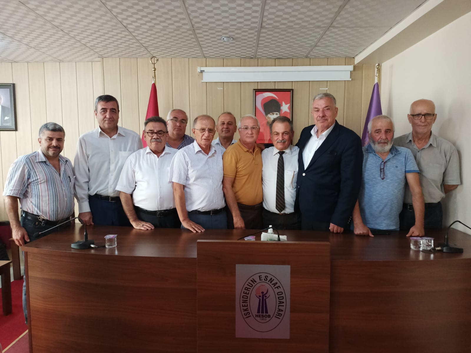 Antakya Belediye Başkanı İzzettin Yılmaz, İskenderun’da Esnaf Odalarını Ziyaret Etti