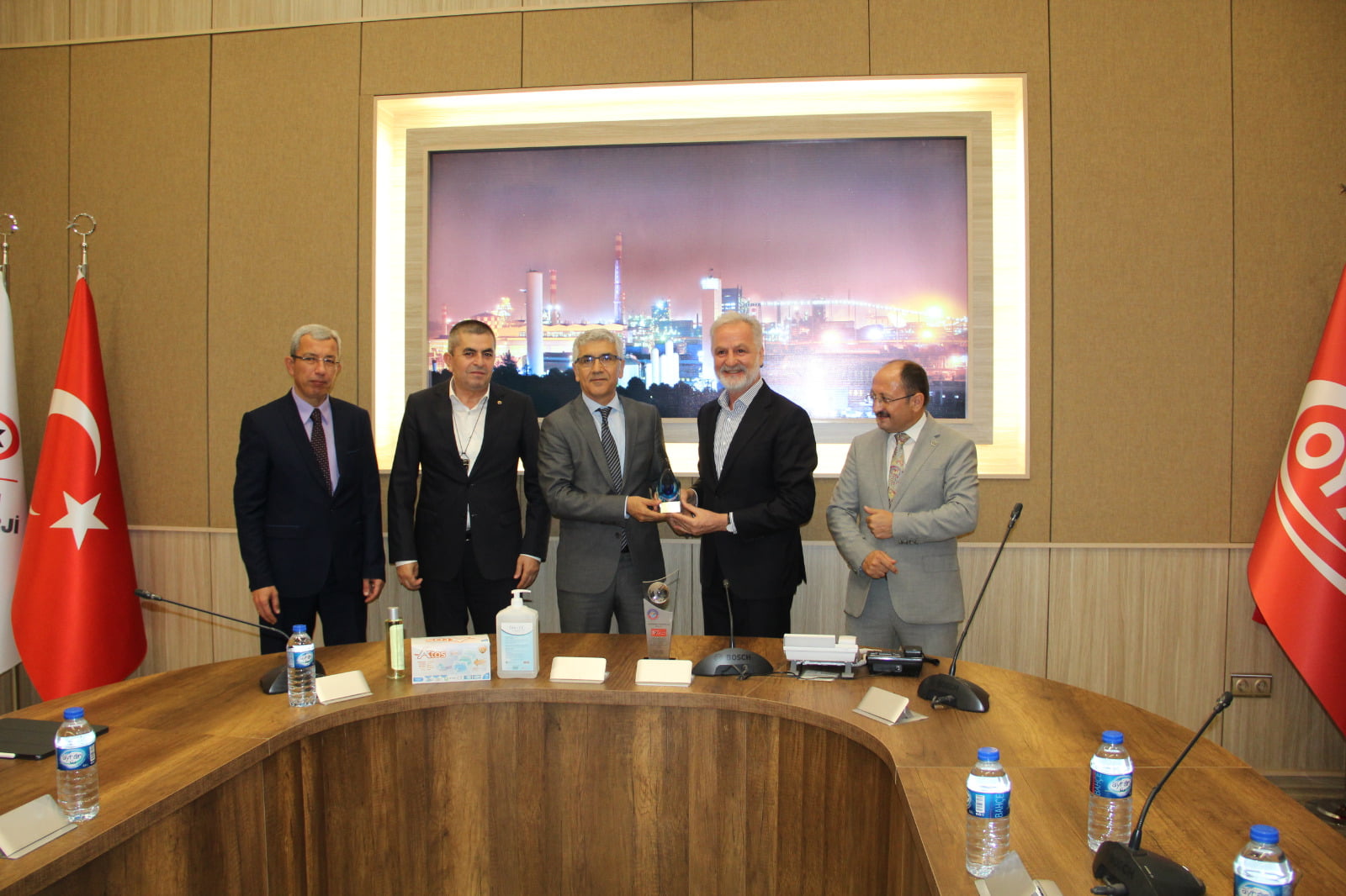 İTSO’dan İSDEMİR’e Tebrik Plaketi