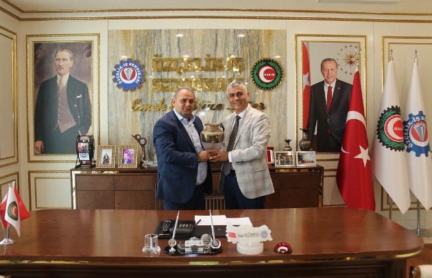 Özçelik-İş İskenderun Şubesinden Genel Merkeze hayırlı olsun ziyareti