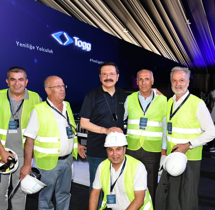 İTSO Başkanı Yılmaz, TOGG Gemlik Tesislerinde İncelemelerde Bulundu