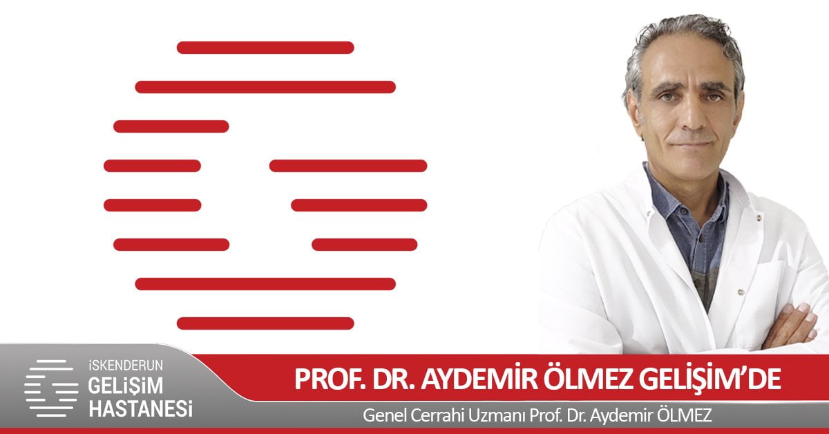 PROF. DR. AYDEMİR &Ouml;LMEZ GELİŞİM&rsquo;DE