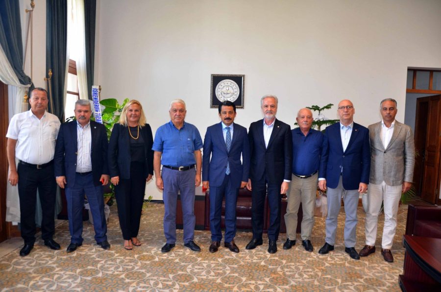 İTSO Y&ouml;netiminden Kaymakam Demiry&uuml;rek&rsquo;e Hayırlı Olsun Ziyareti