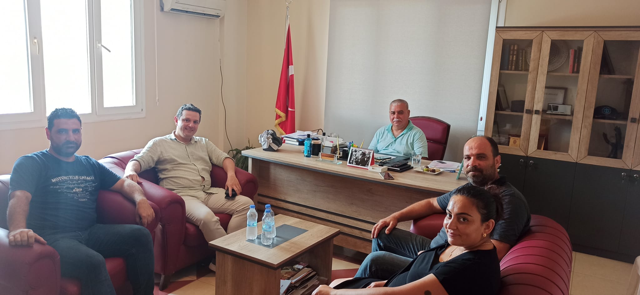 Türkiye Değişim Partisi(TDP) İskenderunun önemli siyasetçilerinden işadamı Abdullah Şenöz&#8217;ü ziyaret etti