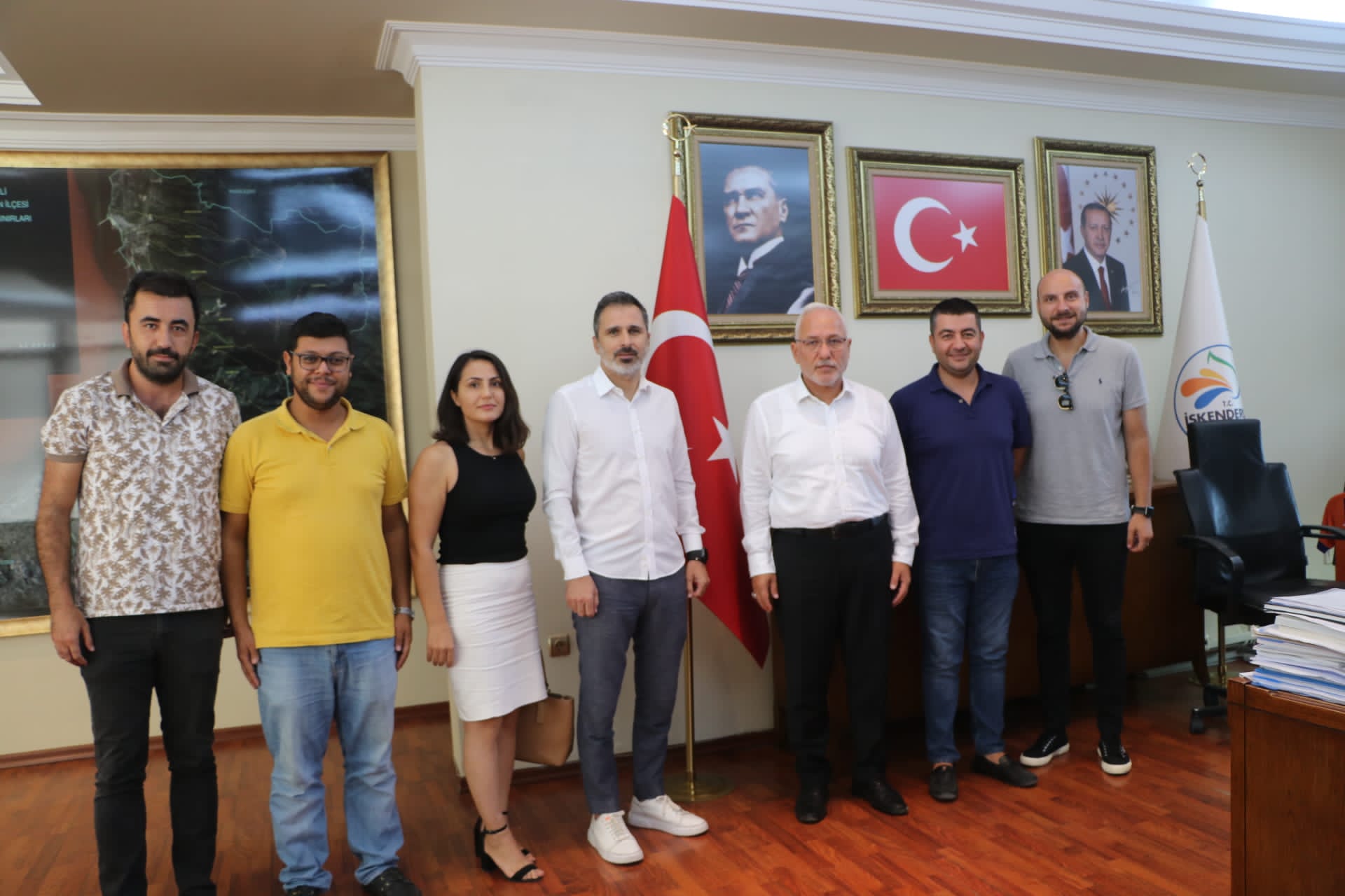 İMO&rsquo;dan Başkan Tosyalı&rsquo;ya Ortak Akıl Ziyareti