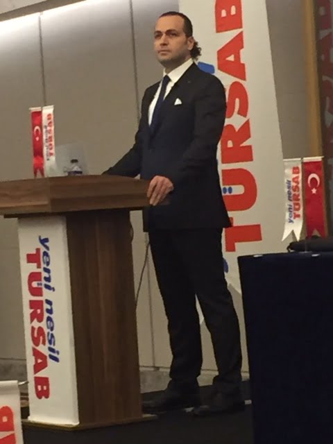 T&Uuml;RSAB&rsquo;DA YENİ NESİL HAREKETİNİ BAŞLATAN HATAYLI TAMER &Ccedil;İ&Ccedil;EK, BAŞKANLIĞA ADAYLIĞINI A&Ccedil;IKLADI