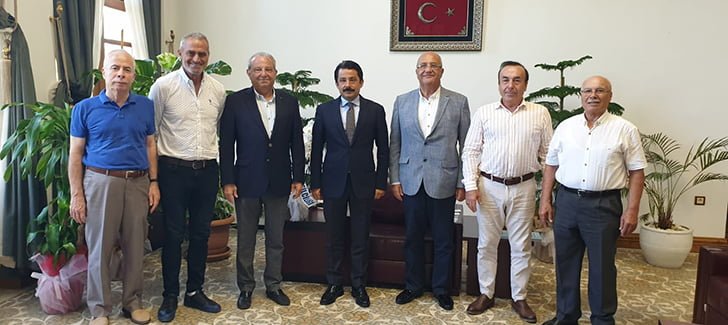 İMEAK DTO’DAN İSKENDERUN KAYMAKAMINA HAYIRLI OLSUN ZİYARETİ