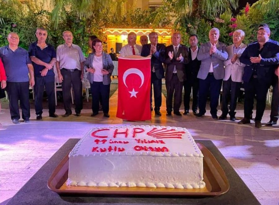 CHP İskenderun teşkilatı 99. Yılını kutladı…