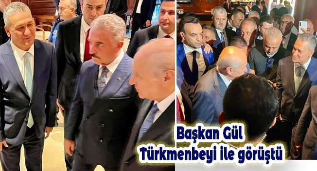 Başkan Gül Türkmenbeyi ile görüştü