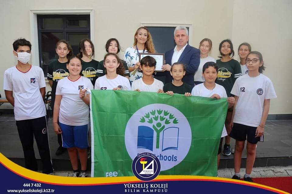 Y&Uuml;KSELİŞ KOLEJİNE &Ouml;D&Uuml;L VERİLDİ