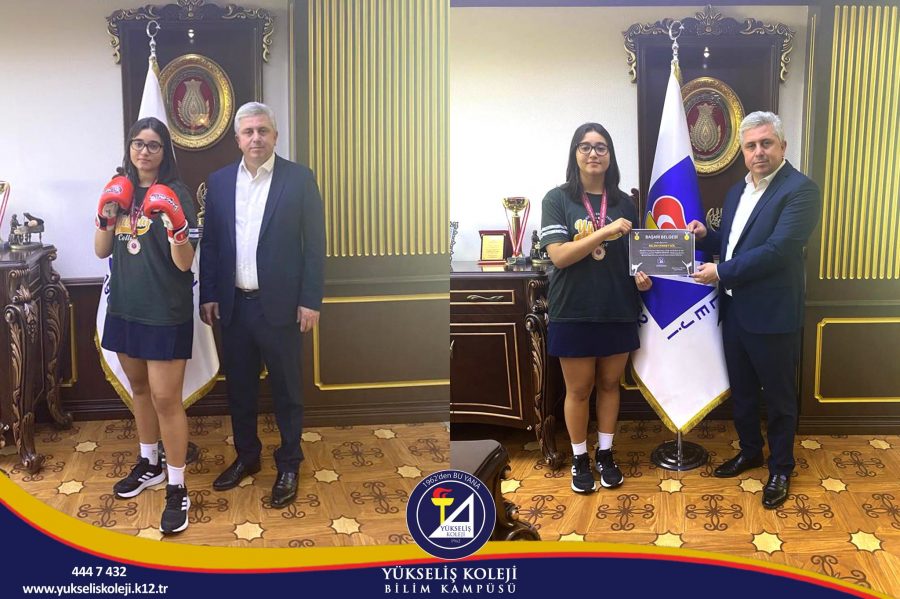 Y&Uuml;KSELİŞ KOLEJİ &Ouml;ĞRENCİSİ T&Uuml;RKİYE BİRİNCİSİ OLDU