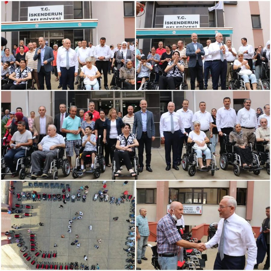 BAŞKAN FATİH TOSYALI&rsquo;NIN ENGELLİ BİREYLERE AK&Uuml;L&Uuml; TEKERLEKLİ SANDALYE DESTEĞİ S&Uuml;R&Uuml;YOR
