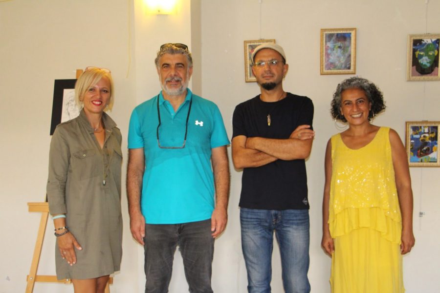 “Hayallere Giden Yol” resim sergisi a&ccedil;ıldı