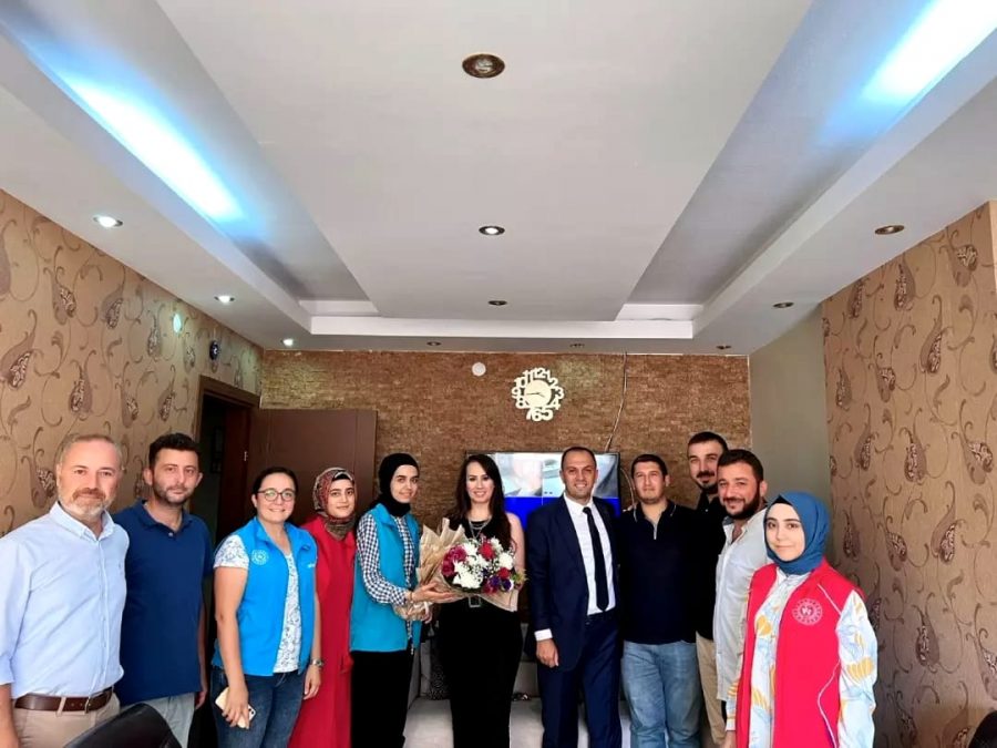 İSKENDERUN GEN&Ccedil;LİK MERKEZİ’NDEN HATAY GAZETECİLER CEMİYETİ (HGC) İSKENDERUN TEMSİLCİLİĞİ &Uuml;YELERİNE ZİYARET