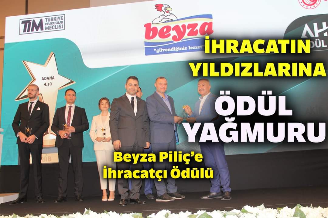 İHRACATIN YILDIZLARINA ÖDÜL YAĞMURU