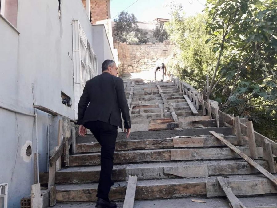 BAŞKAN G&Uuml;L &Ccedil;ALIŞMALARI İNCELEDİ