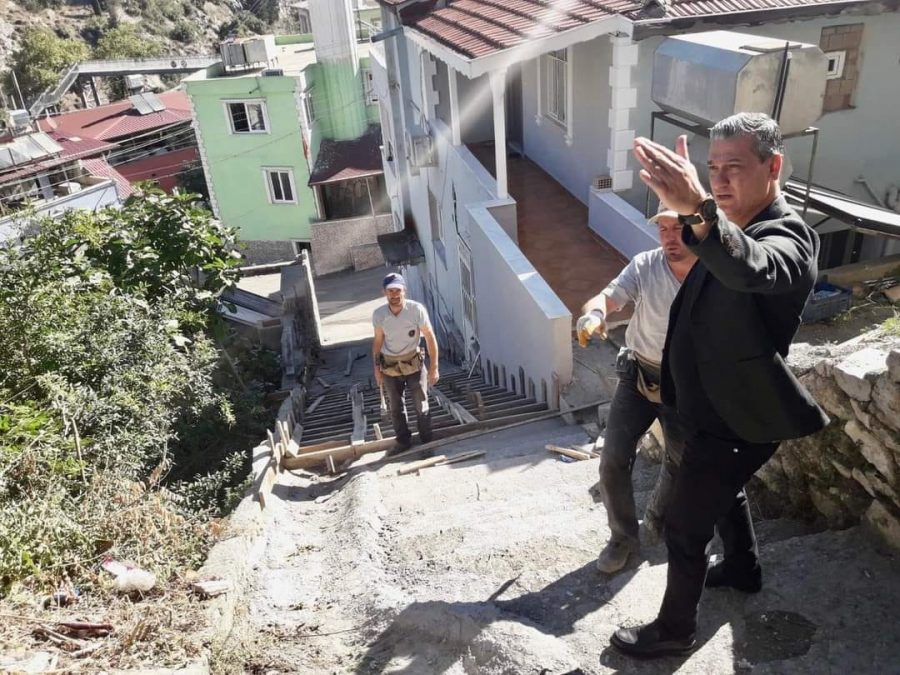 BAŞKAN G&Uuml;L &Ccedil;ALIŞMALARI İNCELEDİ