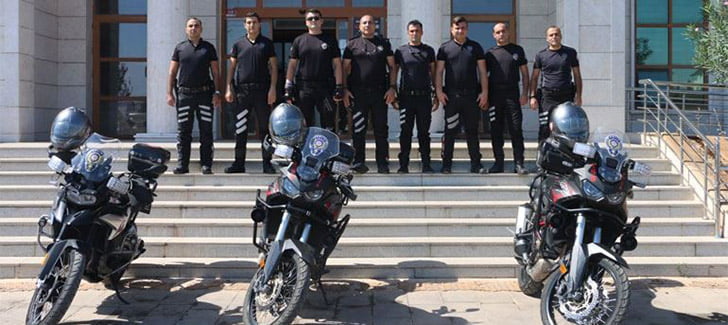 Kırıkhan’da Motosikletli Polis Timleri Büro Amirliği kuruldu