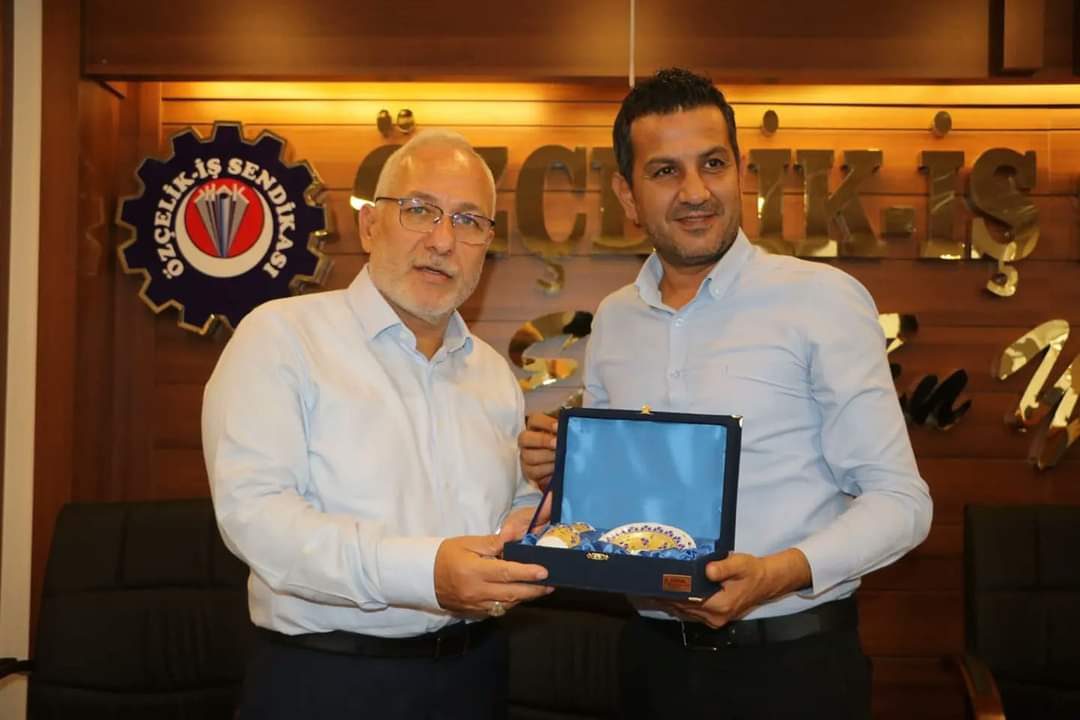 MİLLETVEKİLİ ÖZEL VE BAŞKAN TOSYALI’DAN ÖZÇELİK-İŞ SENDİKASI’NA ZİYARET