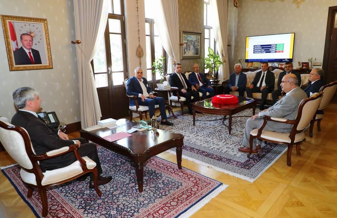 Esnaf temsilcileri Vali Doğan&rsquo;ı ziyaret etti
