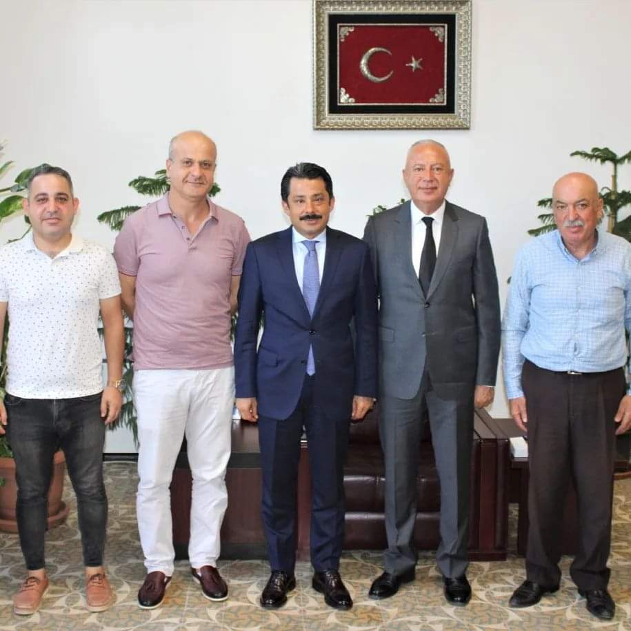 AKDENİZ ECZANE TEKNİSYENLERİNDEN KAYMAKAM DEMİRY&Uuml;REĞE ZİYARET