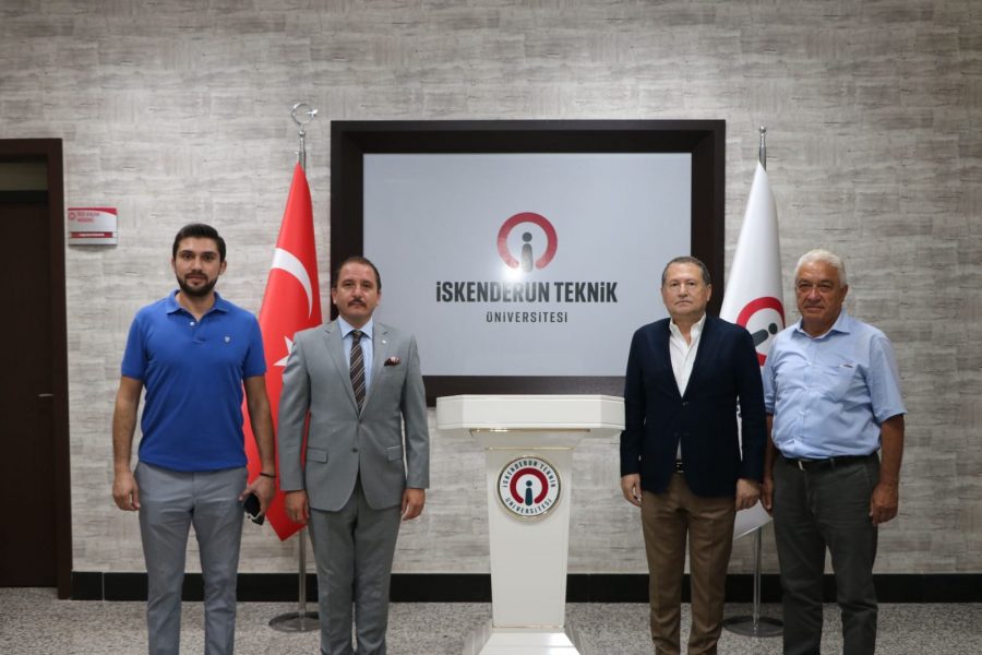 Rekt&ouml;r depci, Mustafa Baştuğ&rsquo;u misafir etti