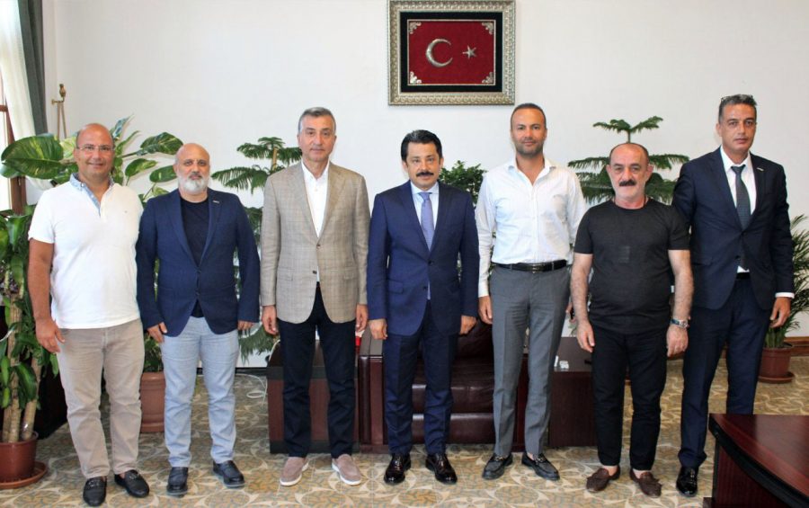M&Uuml;SİAD HATAY ŞUBE Y&Ouml;NETİMİNDEN KAYMAKAM DEMİRY&Uuml;REK&rsquo;E HAYIRLI OLSUN ZİYARETİ