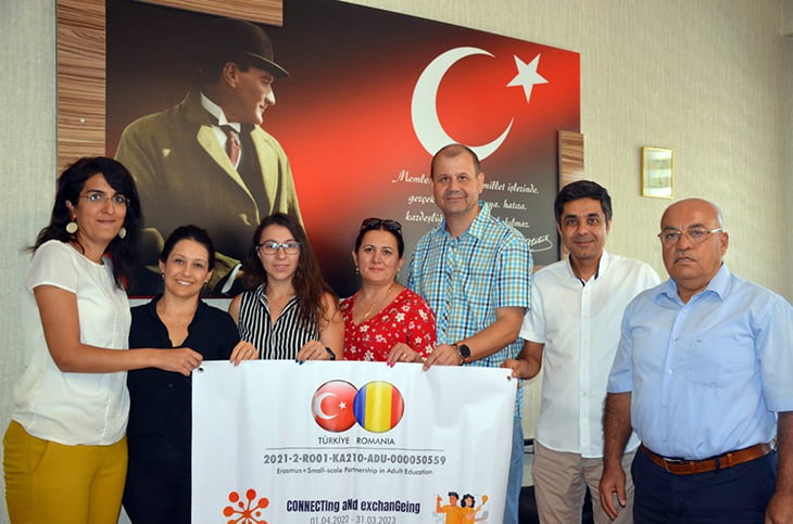 ERASMUS+ CONNECTING AND EXCHANGEING PROJESİ KAPSAMINDA ROMANYA&rsquo;DAN MİSAFİRLER T&Uuml;RKİYEYE GELDİ